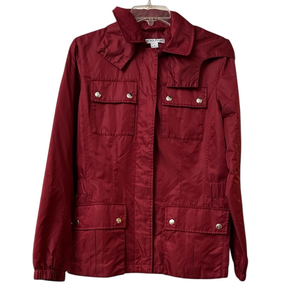 Pendleton Women's Deep Red Utility Jacket - image 1